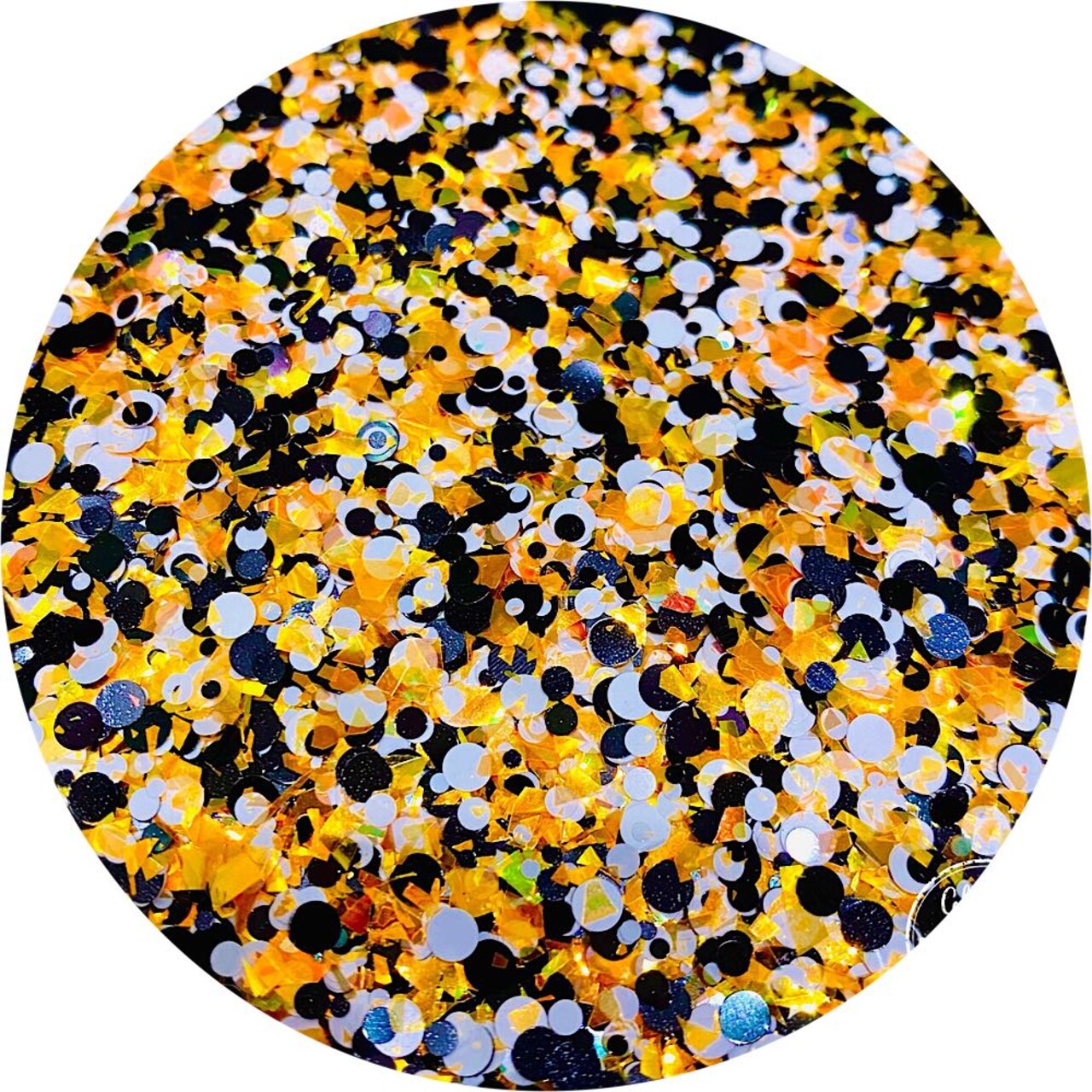 Polyester Glitter - Jack-O-Lantern by Glitter Heart Co.™